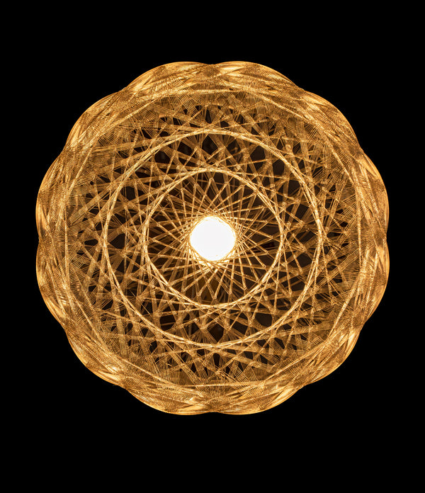 Halo Mandala Clear Lamp