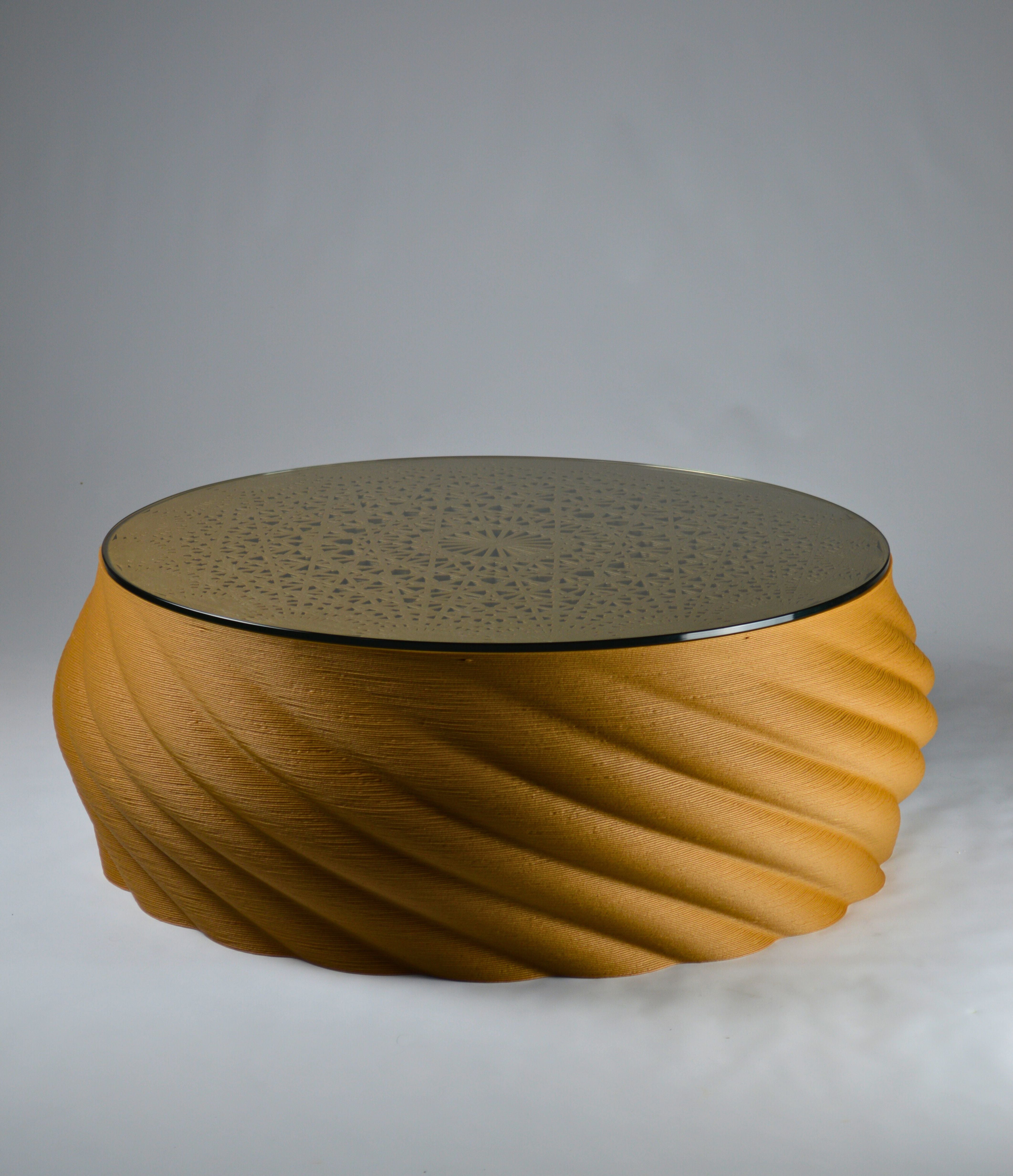 Mandala Wood Coffee Table