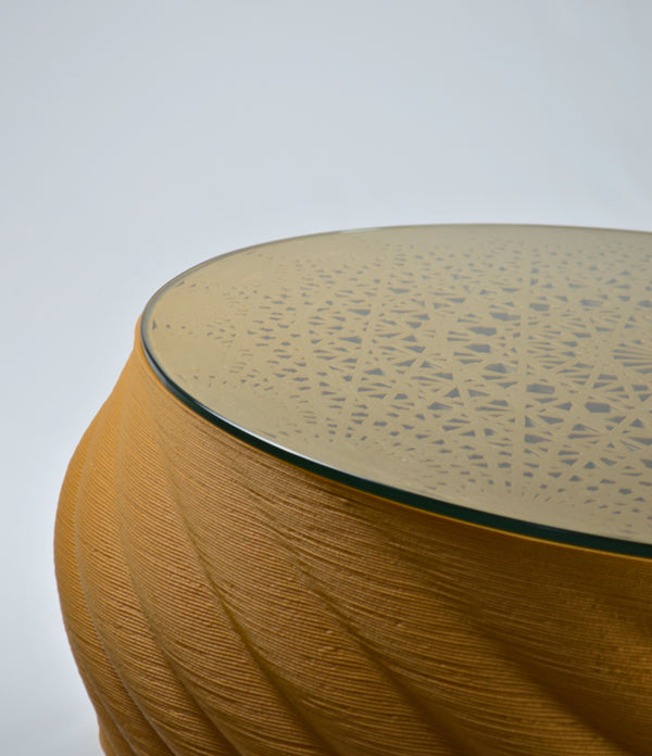 Mandala Wood Coffee Table