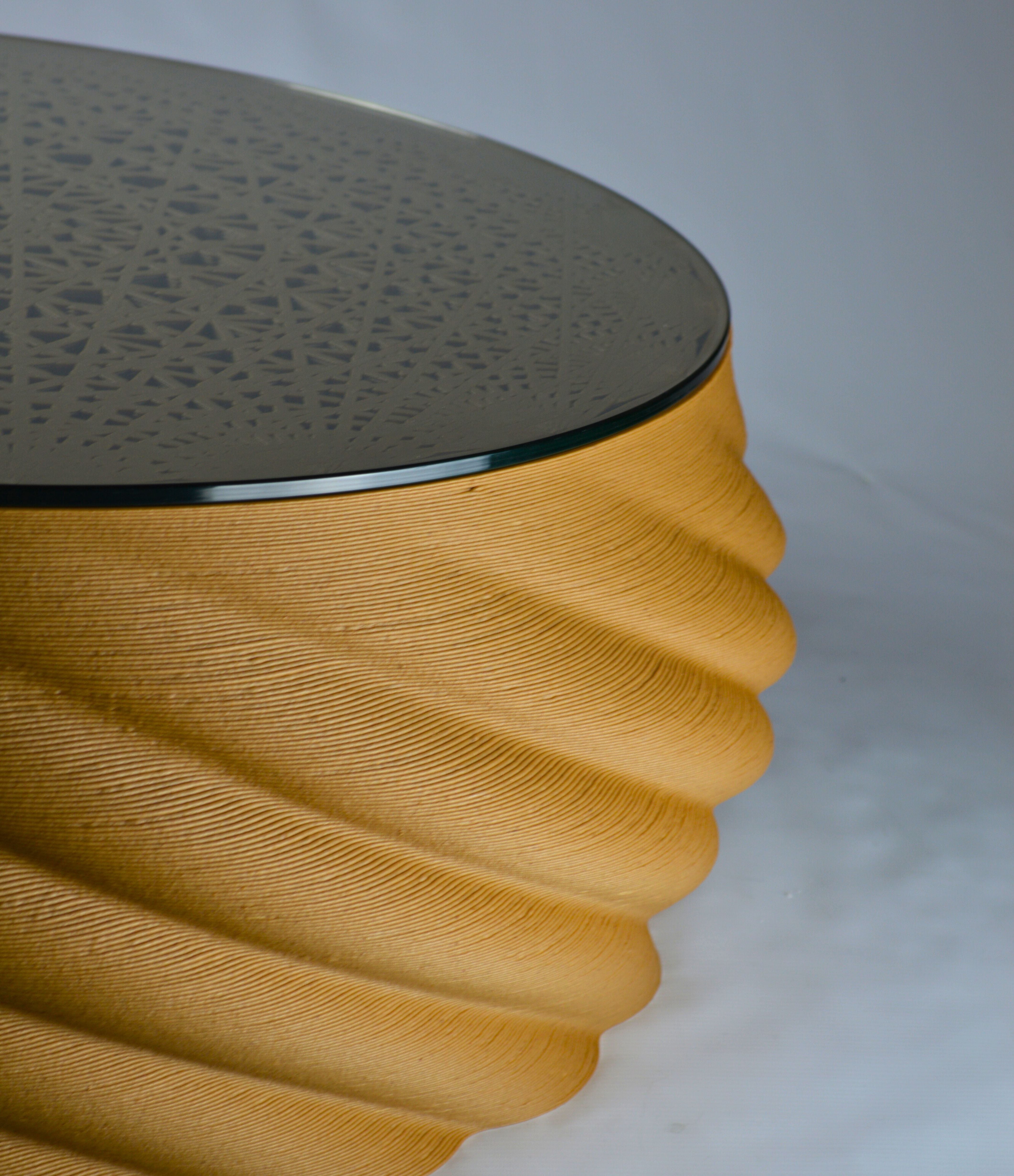 Mandala Wood Coffee Table