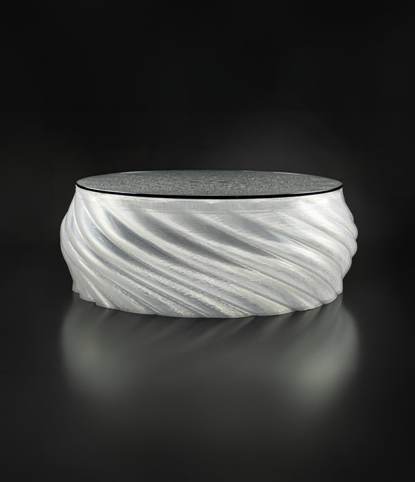 Mandala Clear Coffee Table