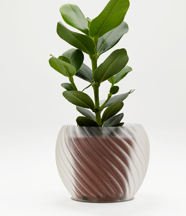 Mandala Planter Clear