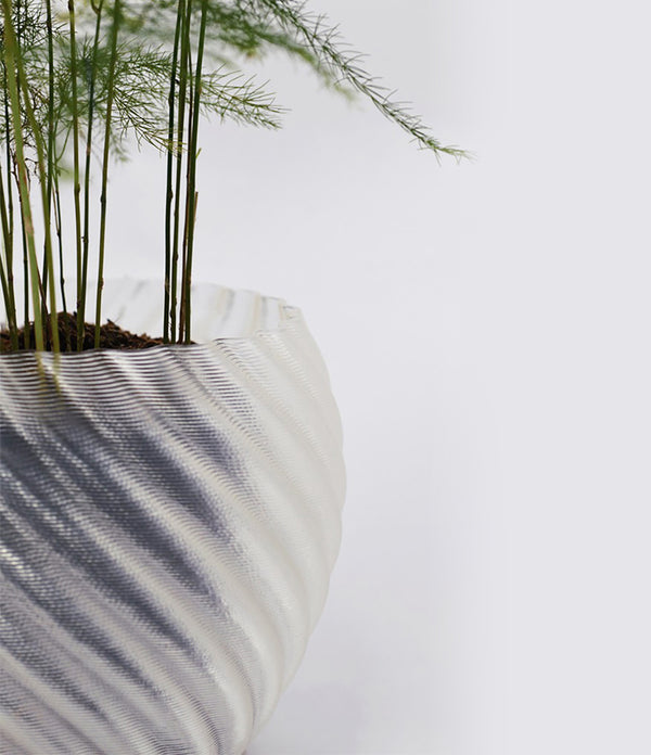 Mandala Planter Clear