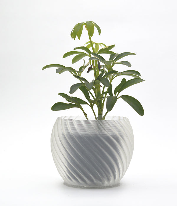 Mandala Planter Clear