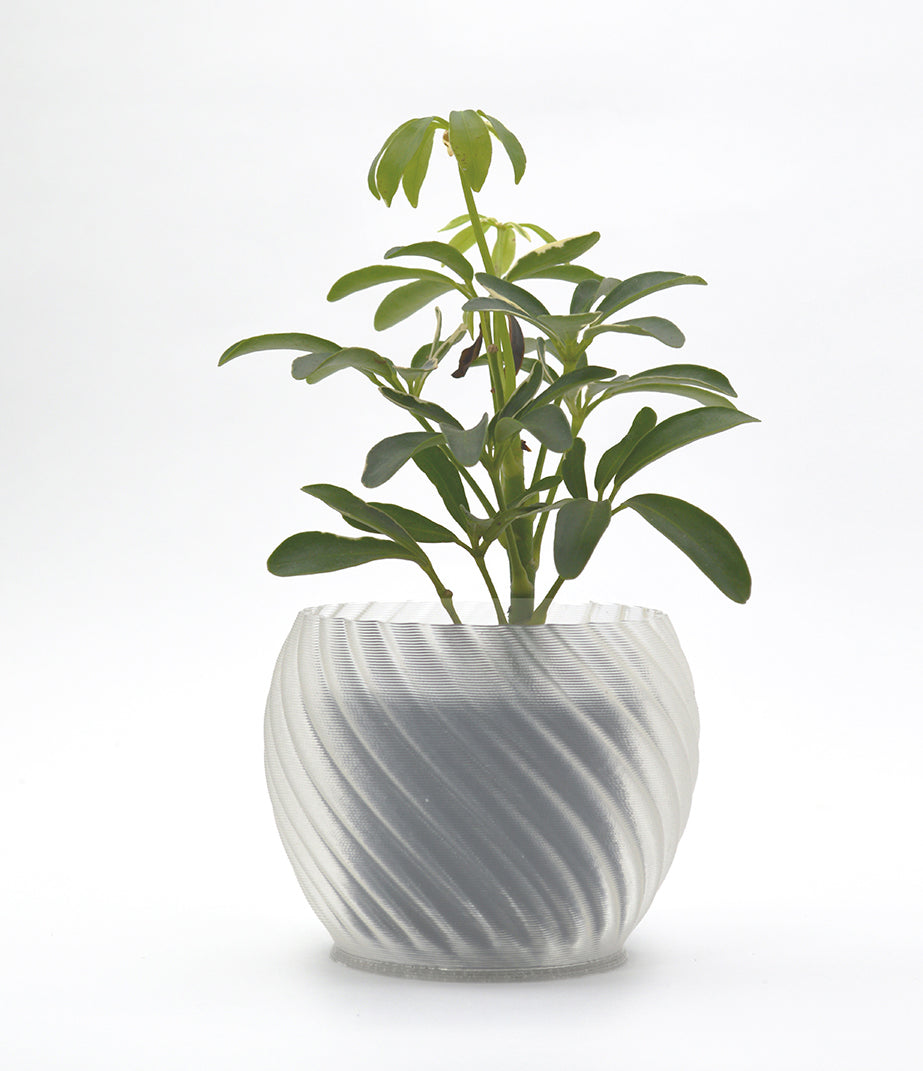 Mandala Planter Clear