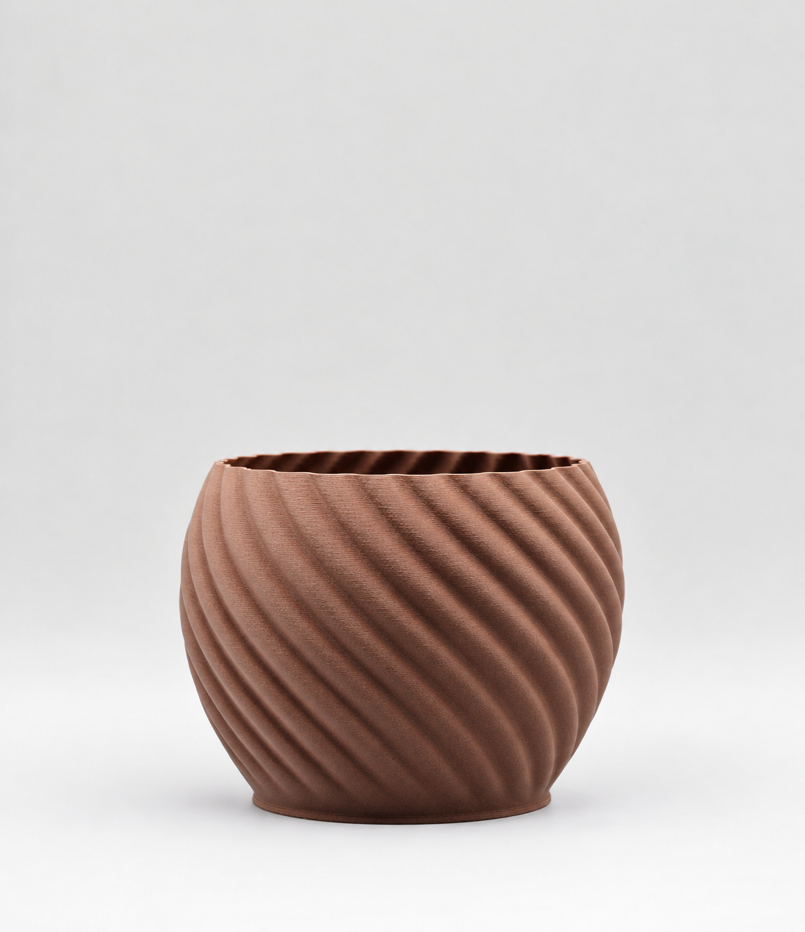 Mandala Medium planter, 12 cm high — aligned studio view