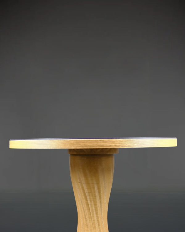 Side view of the Mandala Bistro Table by Fab.Pub