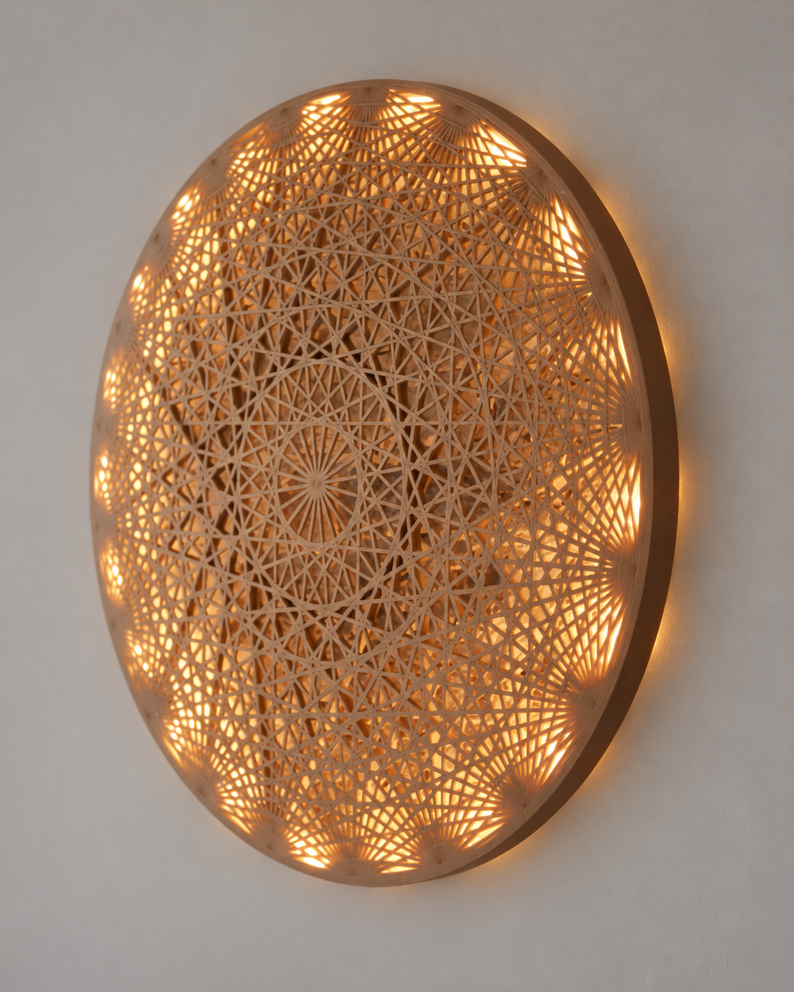 Mandala Wall Art on a neutral background