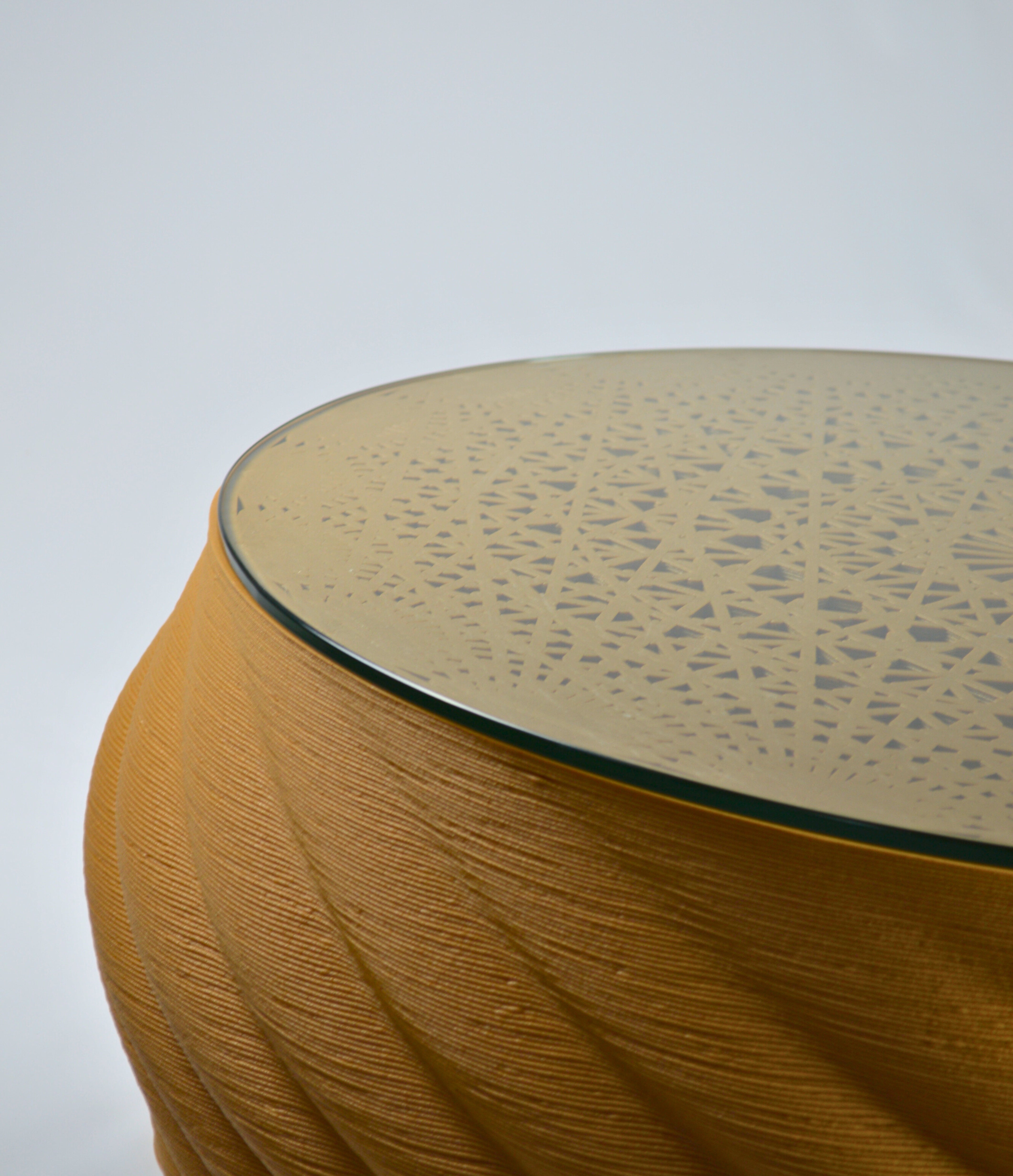 Mandala Wood Coffee Table