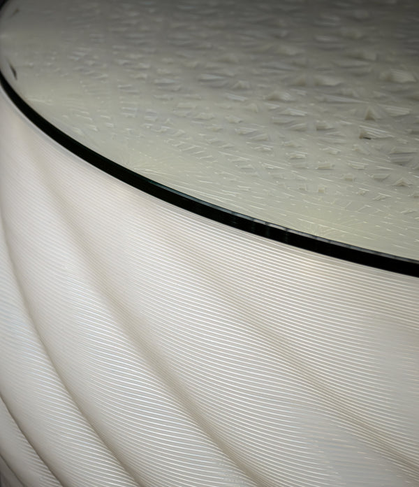 Mandala White Coffee Table