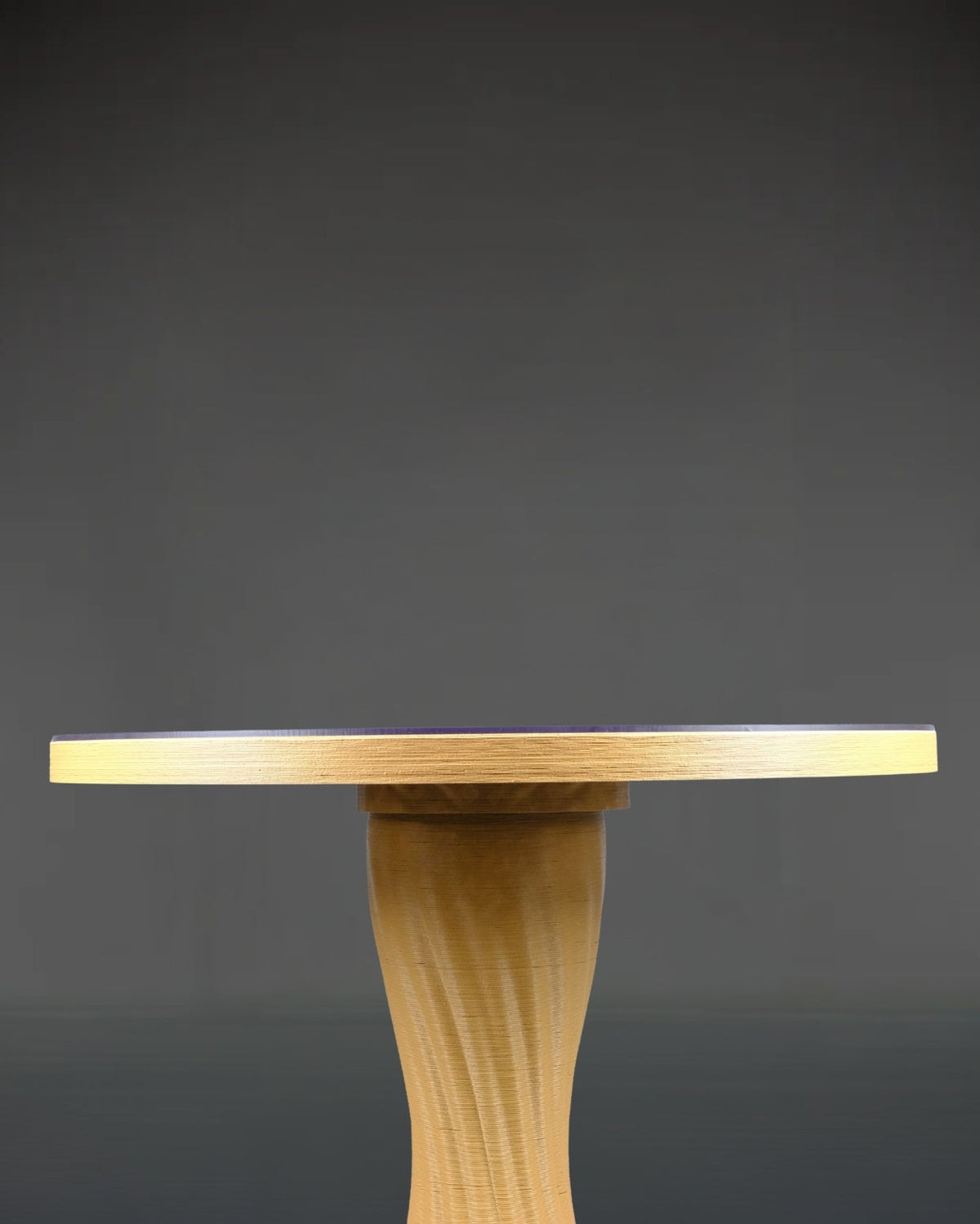 Side view of the Mandala Bistro Table by Fab.Pub