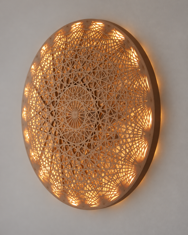 Mandala Wall Art product presentation